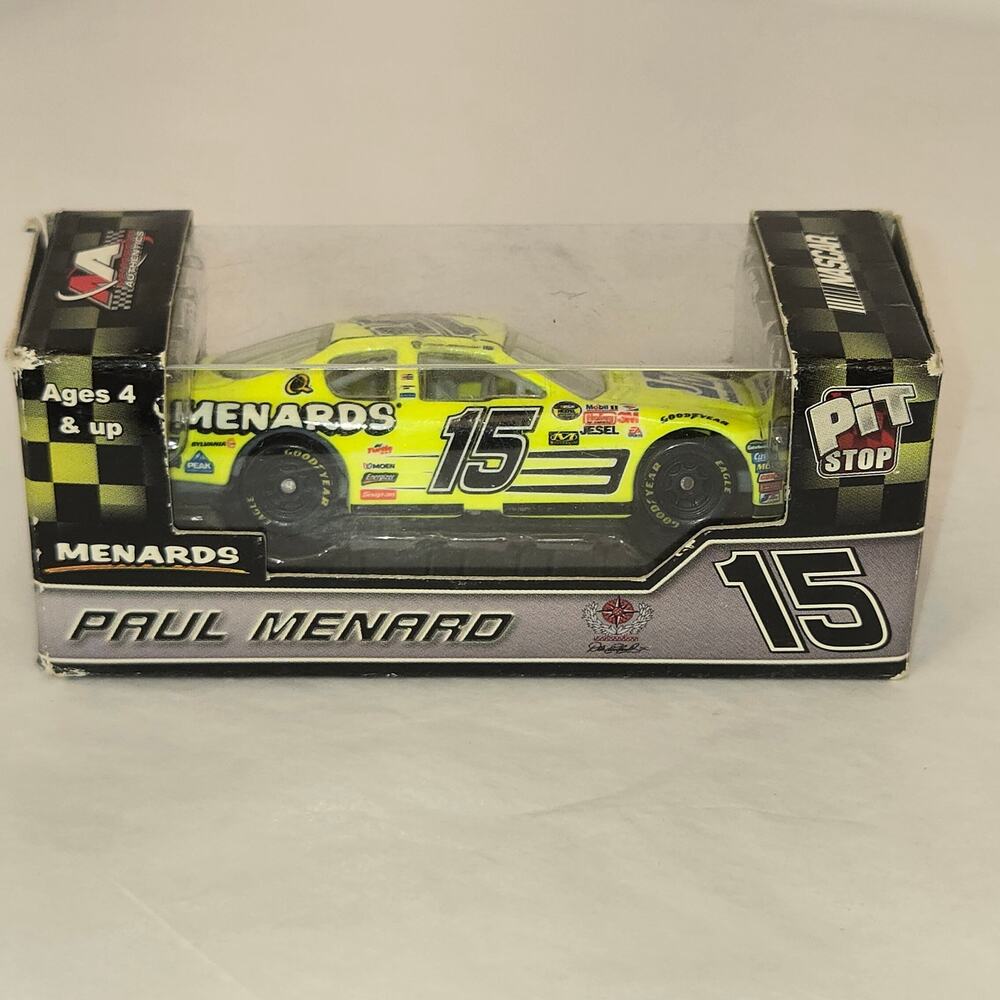 Paul Menard #15 Menards NASCAR diecast car from 2007